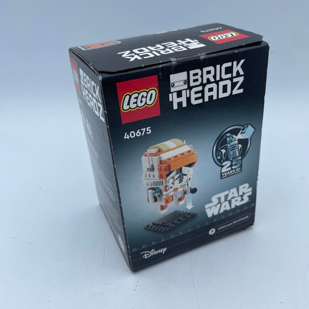 LEGO BrickHeadz Star Wars Clone Commander Cody 40675 Building Toy Set Sealed NEW